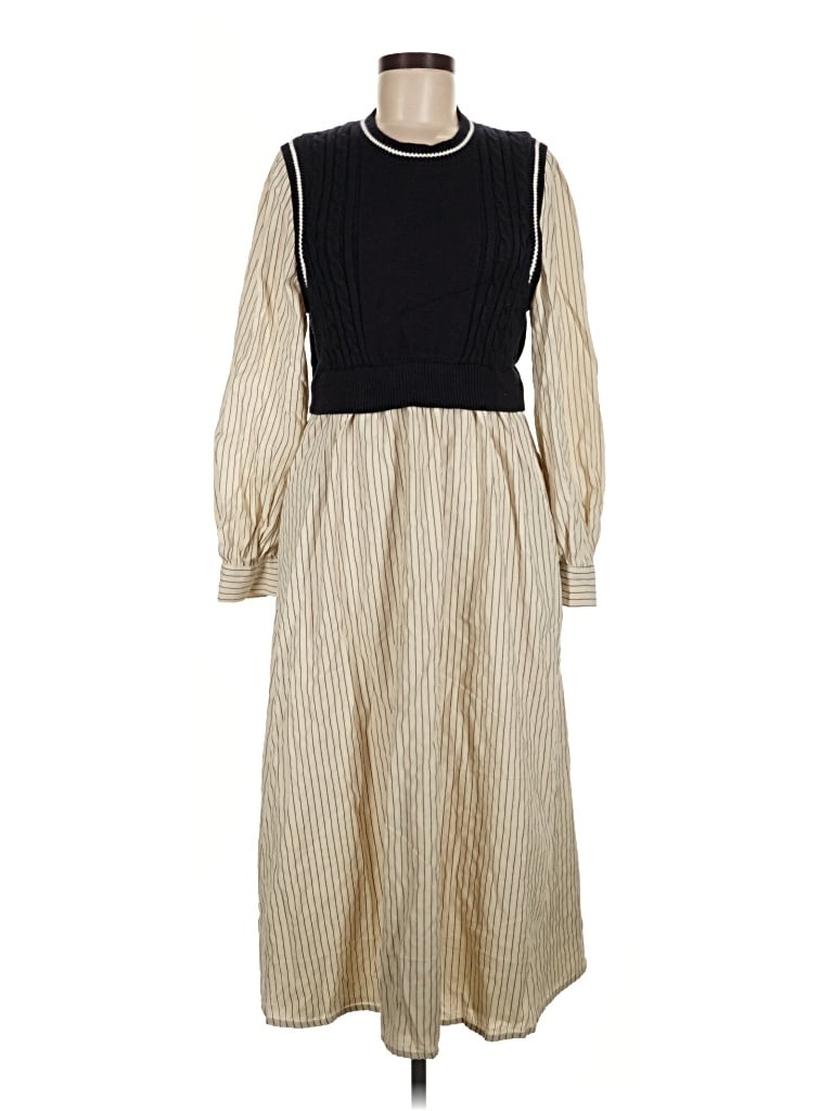 Pre-owned Polagram Casual Dress In Ivory