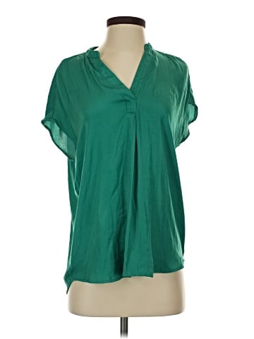 Maison d' Amelie Short Sleeve Blouse (view 1)