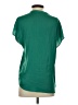 Maison d' Amelie 100% Polyester Green Short Sleeve Blouse Size S - photo 2