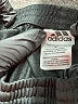Adidas 100% Polyester Black Track Pants Size 6 - photo 3