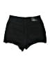 Express 100% Cotton Black Denim Shorts Size 8 - photo 2