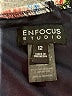 En Focus Studio 100% Polyester Paisley Black Cocktail Dress Size 12 - photo 8