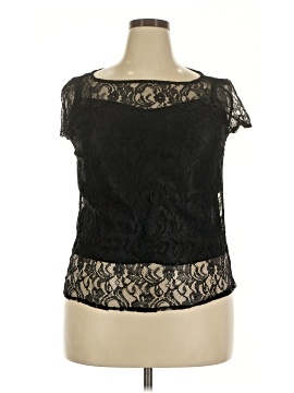 Lauren by Ralph Lauren Short Sleeve Top (view 1)