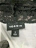 Torrid Black Short Sleeve Blouse Size 2X Plus (2) - photo 7