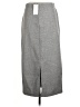 MNG 100% Polyester Solid Gray Casual Skirt Size M - photo 2