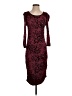 Express Burgundy Cocktail Dress Size S - photo 1