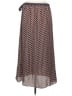 Max Studio 100% Polyester Print Blue Casual Skirt Size M - photo 2