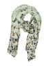 Unbranded Floral Multi Color Green Scarf One size - photo 1