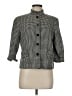 Carlisle 100% Acetate Houndstooth Gray Blazer Size 8 - photo 1