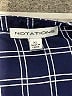 Notations Plaid Blue 3/4 Sleeve Blouse Size XL - photo 7