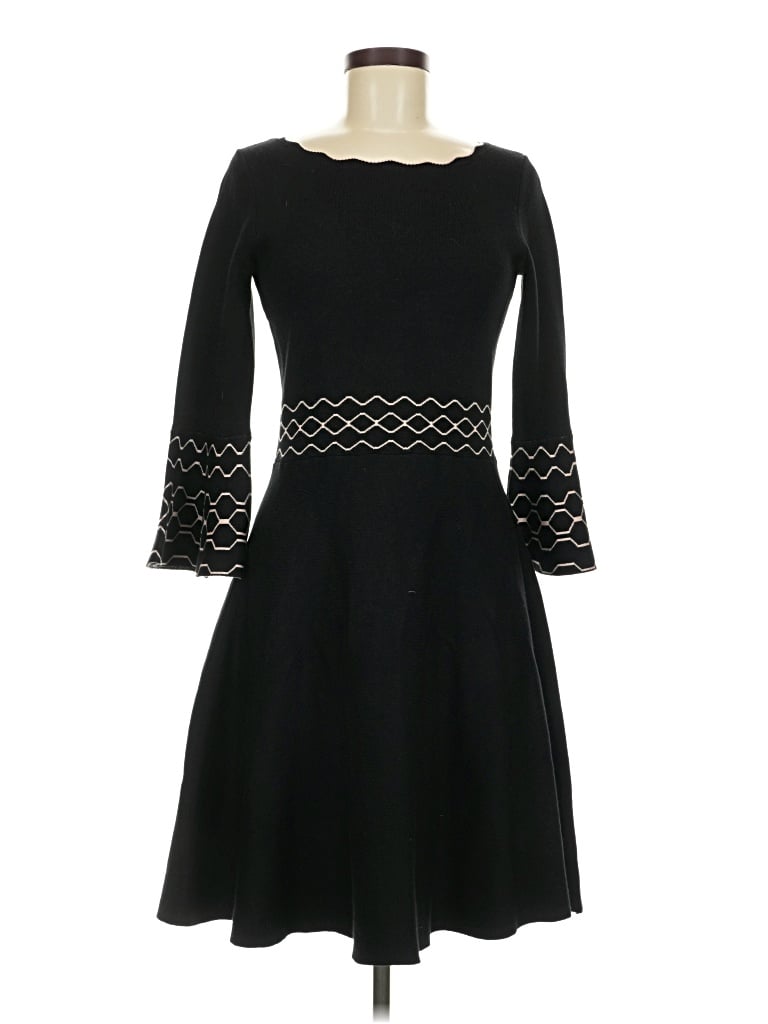 Pre-owned Gabby Skye Cocktail Dress In Black