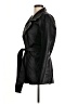 ASOS Design 100% Polyurethane Black Trenchcoat Size 6 - photo 5