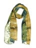 Unbranded Color Block Ombre Multi Color Green Scarf One size - photo 1