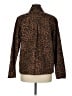 Gap 100% Cotton Animal Print Brown Coat Size M - photo 2