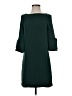 Express Design Studio 100% Polyester Solid Green Casual Dress Size 0 - photo 1