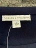 Threads 4 Thought Solid Blue Casual Dress Size L - photo 7