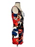 STAUD Graphic Red Cocktail Dress Size XS - photo 4