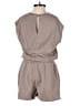 Banana Republic Solid Gray Romper Size XS - photo 2