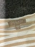 Lilla P Stripes Tan Short Sleeve T-Shirt Size S - photo 7
