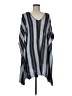 BCBGMAXAZRIA Blue 3/4 Sleeve Blouse One size - photo 1