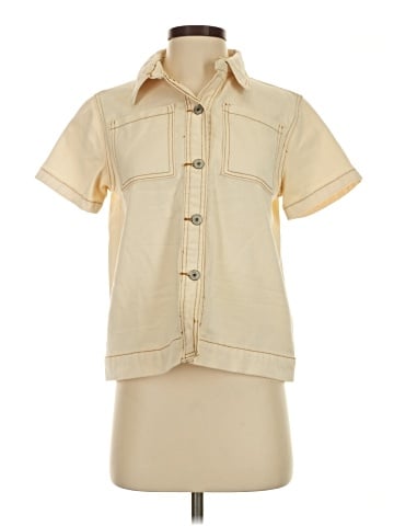 Cider Short Sleeve Button-Down Shirt (view 1)