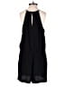 Ann Taylor LOFT 100% Polyester Solid Black Romper Size XS - photo 2