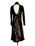 Zara Metallic Black Cocktail Dress Size S - photo 2