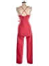 Joe & Elle Solid Red Jumpsuit Size M - photo 2