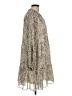 Express Outlet 100% Polyester Animal Print Ivory Casual Dress Size L - photo 4