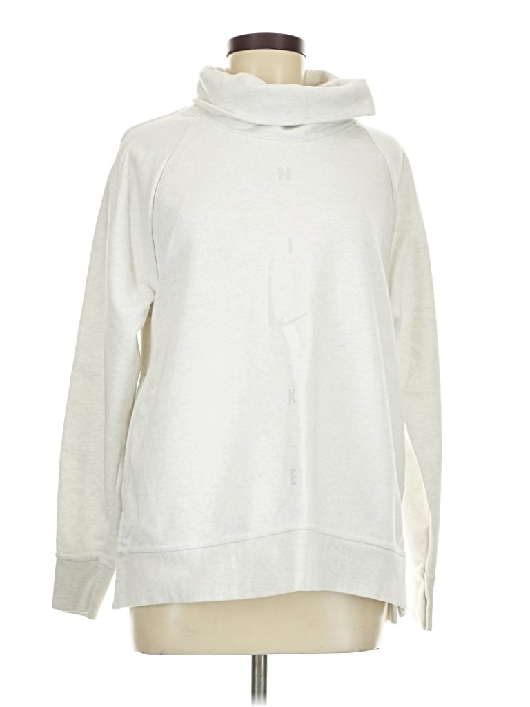 Pre-owned Nike Sweatshirt In Silver