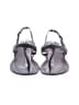 Saks Fifth Avenue Black Sandals Size 6 1/2 - photo 2