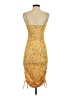 Shein Yellow Cocktail Dress Size 4 - photo 2