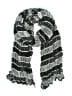 Assorted Brands Stripes Gray Scarf One size - photo 1