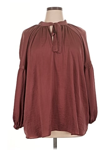 Lucky Brand Long Sleeve Blouse (view 1)