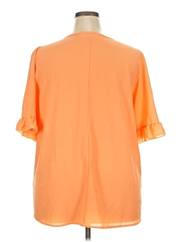 Haptics Short Sleeve Blouse (view 2)