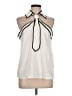 Unbranded Ivory Sleeveless Blouse Size L - photo 1