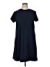 J. McLaughlin Solid Blue Casual Dress Size XL - photo 1