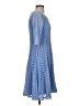 CHRIS McLaughlin 100% Polyester Polka Dots Blue Casual Dress Size 4 - photo 4