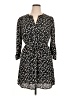 Daniel Rainn 100% Polyester Black Casual Dress Size XL (estimated) - photo 1