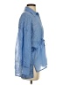 Zara Blue Long Sleeve Blouse Size S - photo 4