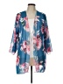 Unbranded 100% Polyester Blue Kimono Size L - photo 1