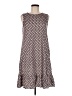 It Print Brown Casual Dress Size M - photo 1