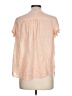 Torrid Orange Short Sleeve Blouse Size Lg Plus (0) - photo 2