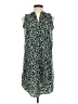 Ann Taylor LOFT 100% Polyester Teal Sleeveless Blouse Size XS - photo 1