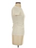 H&M Ivory Short Sleeve Turtleneck Size S - photo 4