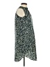 Ann Taylor LOFT 100% Polyester Teal Sleeveless Blouse Size XS - photo 4