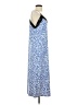 Culture Code Animal Print Blue Casual Dress Size S - photo 4