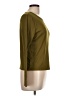 Adrienne Vittadini Green Long Sleeve Top Size L - photo 4