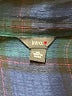 Intro Plaid Blue 3/4 Sleeve Blouse Size XL - photo 7