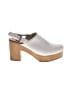 Universal Thread 100% Leather White Mule/Clog Size 8 - photo 1